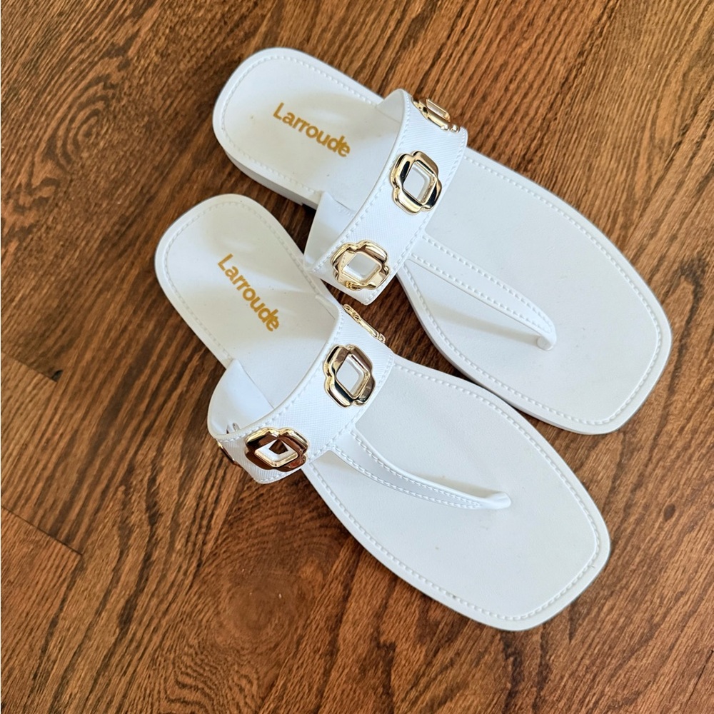 Larroude Milan Jelly Sandals